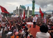 Lapangan Bonobokan Membara ! Ribuan Simpatisan NK-STA Gelar Rapat Umum