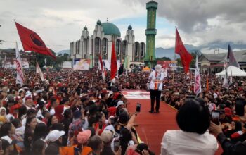 Lapangan Bonobokan Membara ! Ribuan Simpatisan NK-STA Gelar Rapat Umum