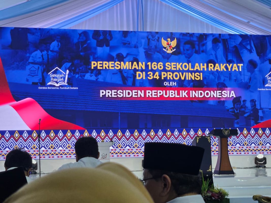 Kang DS Hadiri Peresmian 166 Sekolah Rakyat, Kang DS Tegaskan Komitmen Perluas Akses Pendidikan