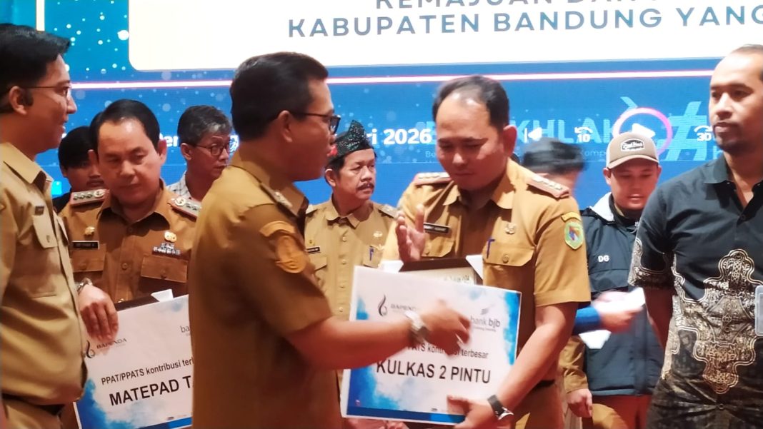 Bupati Bandung, Anugrah Pajak Diberikan Rutin Tiap Tahun Kepada WP Tepat Waktu dan Tepat Jumlah