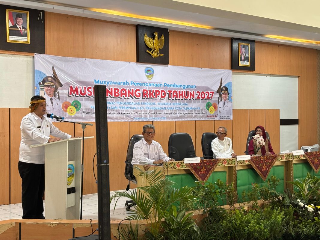 Wawalkot Tasik Diky Chandra: Ketidak Hadiran Dinas Di Musrenbang Sektoral Akan Menghambat Penyerapan Aspirasi Masyarakat