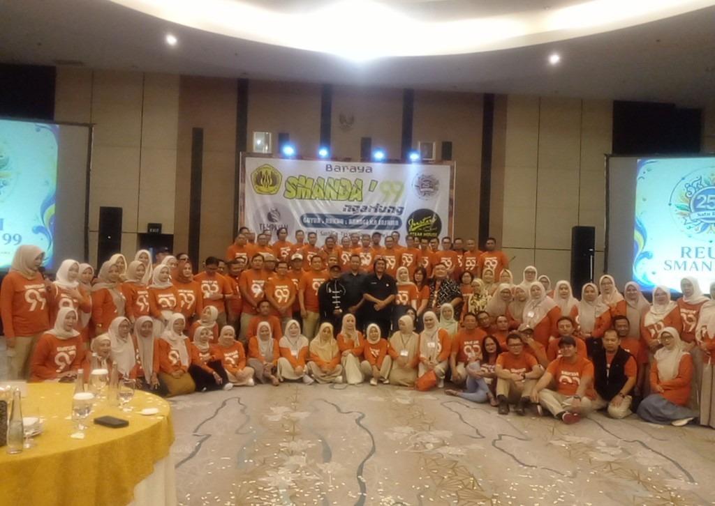 Reuni Ke-27 SMANDA Angkatan 1999 Berlangsung Semarak, Dihadiri Plh Wali Kota Tasikmalaya