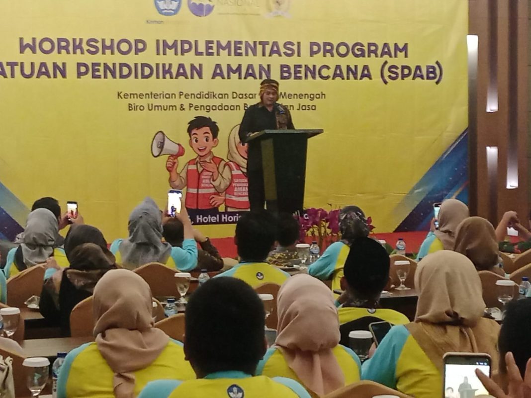 Wawalkot Tasik Hadiri Kegiatan Workshop Implementasi Program Satuan Pendidikan Aman Bencana