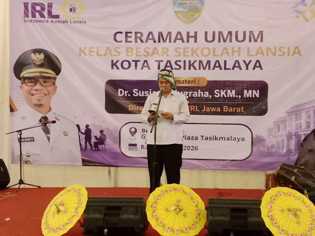 Diky Chandra Hadiri Kegiatan Ceramah Umum Yang Digelar PWRI Kota Tasik