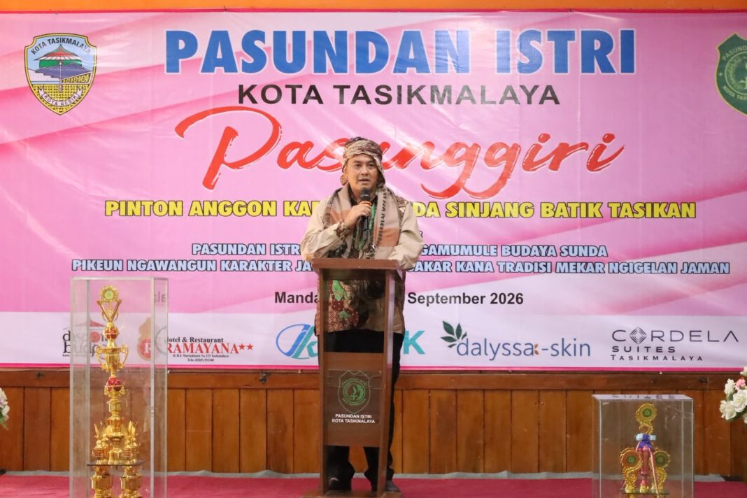 Diky Chandra Apresiasi PASI Kota Tasik Istiqamah Adakan Pasanggiri Pinton Anggon Kabaya Sunda Sinjang Batik Tasikan